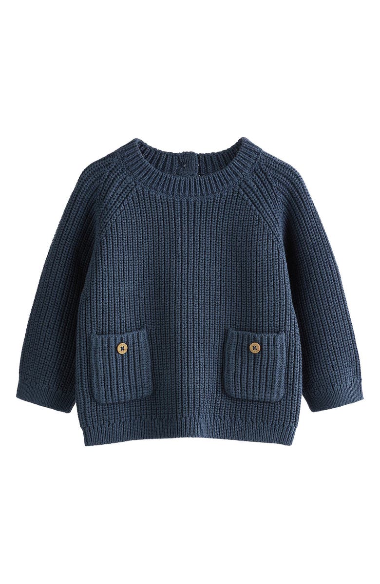 NEXT Pocket Sweater & Leggings Set, Alternate, color, Blue