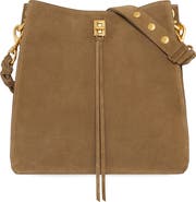 Rebecca Minkoff Darren Stud Suede Shoulder Bag
