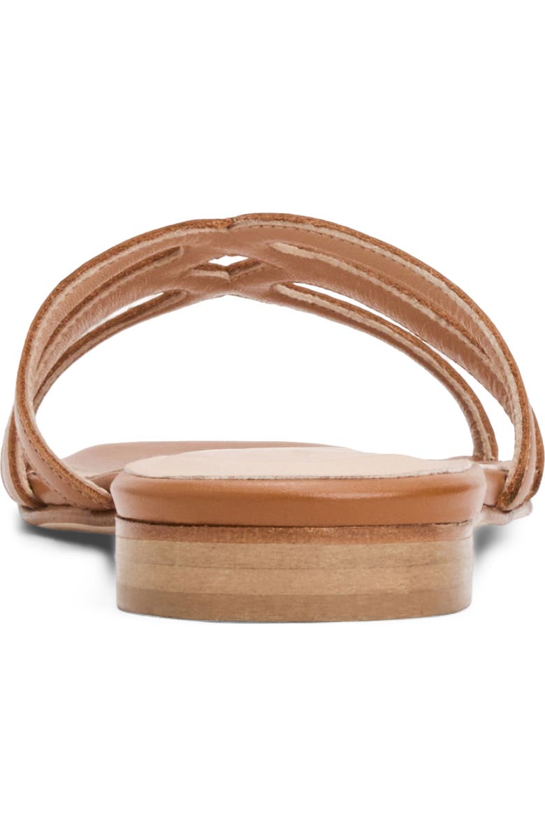 Bruno Magli Flore Slide Sandal, Alternate, color, Cognac Nappa/ Tonal