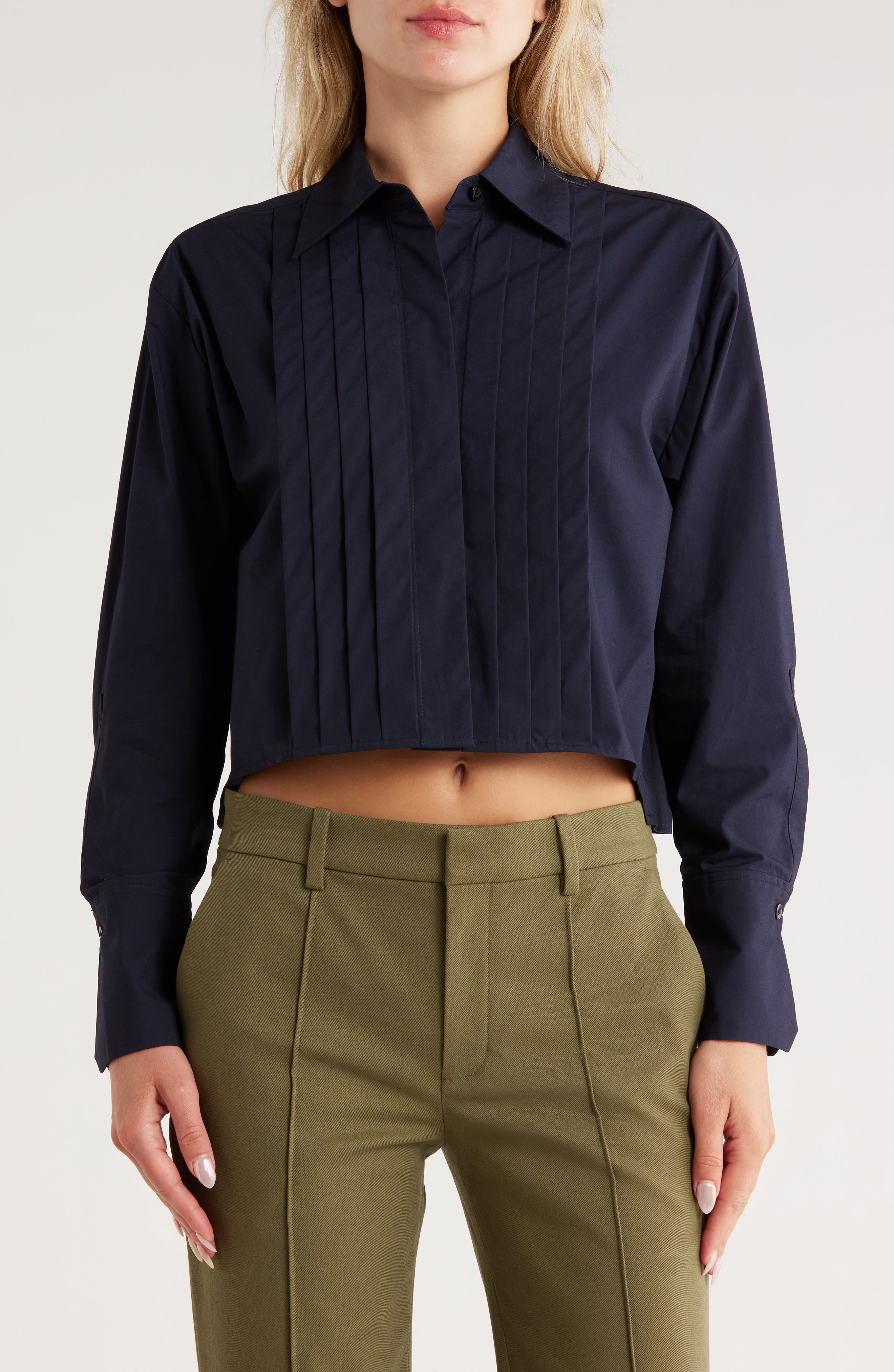 A.L.C. Cam Cotton Button-Up Shirt