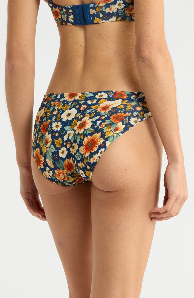 MeUndies FeelFree Bikini, Alternate, color, In Bloom