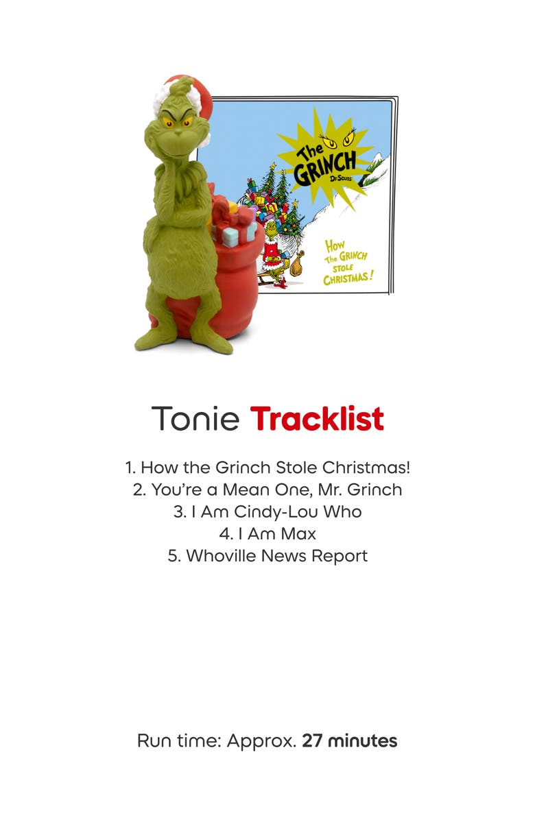 tonies 4-Pack Holiday Collection Tonie Audio Character Bundle, Alternate, color,