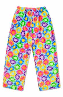 Iscream Kids' Sunflowers Plush Pants