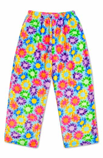 Kids' Sunflowers Plush Pants