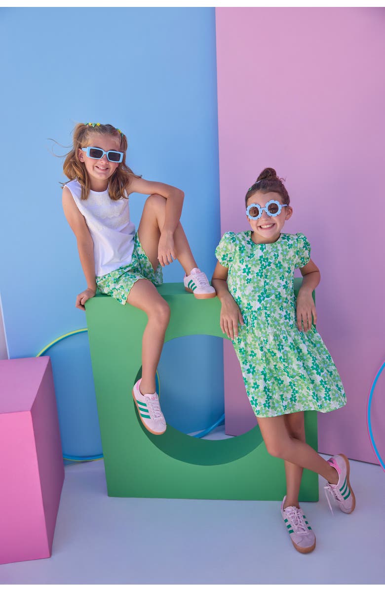BISBY Kids' Floral Phillipa Dress, Alternate, color, Greenspring Groovy Floral