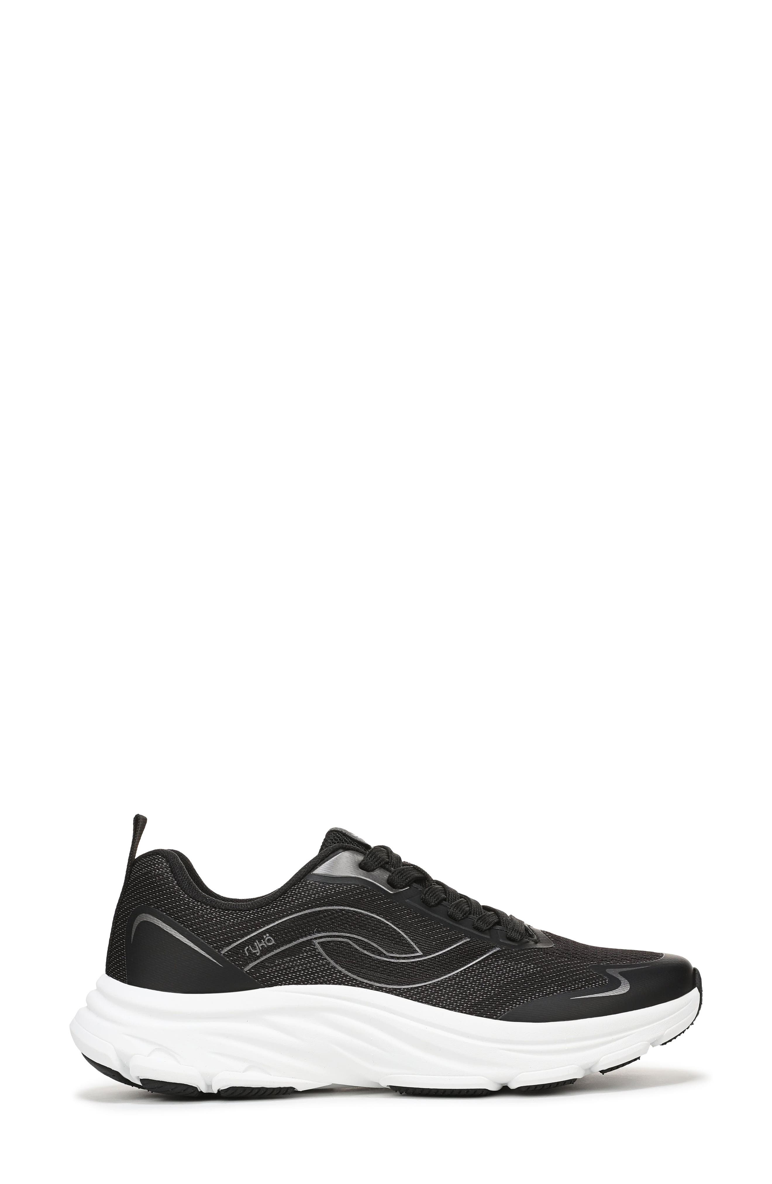 Devine Max Walking Shoe, Alternate, color, BLACK MESH