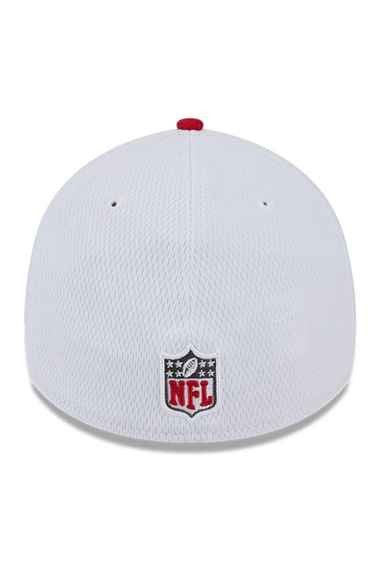 Men's New Era White/Red Tampa Bay Buccaneers 2023 Sideline 39THIRTY Flex Hat, Alternate, color, White