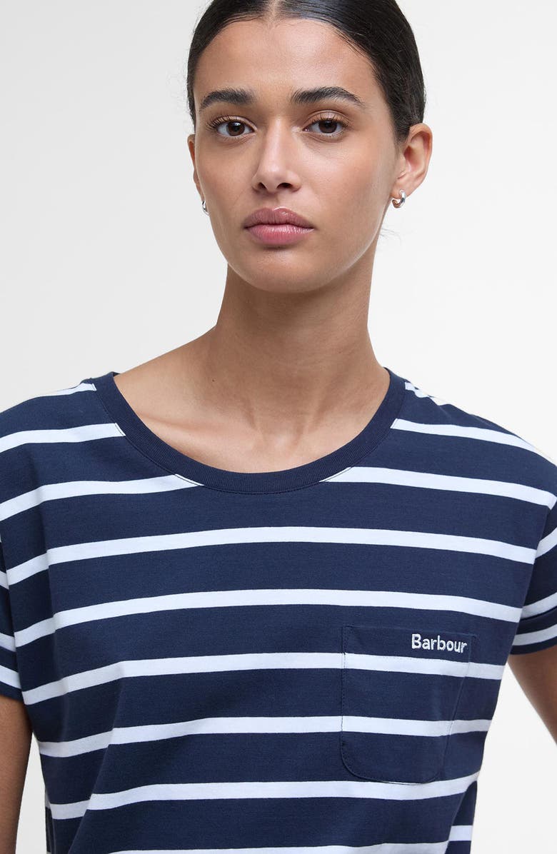 Barbour Otterburn Stripe Cotton T-Shirt, Alternate, color,