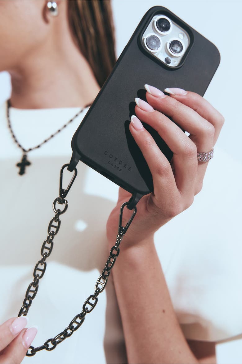 Silicone iPhone Case, Alternate, color, Black - iPhone 17 Air