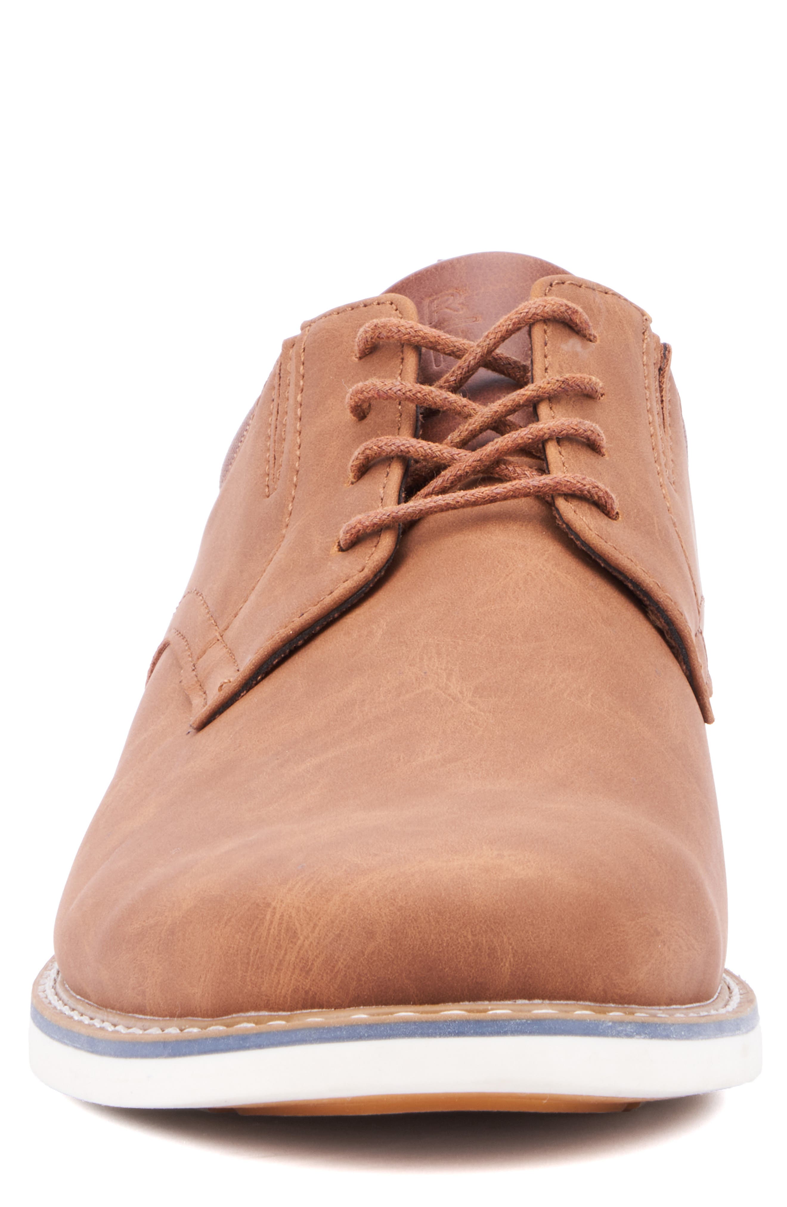 Vertigo Faux Leather Derby, Alternate, color, COGNAC