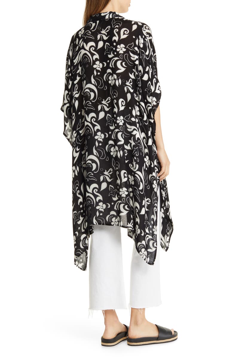 Nordstrom Wide Sleeve Button-Up Tunic, Alternate, color, 