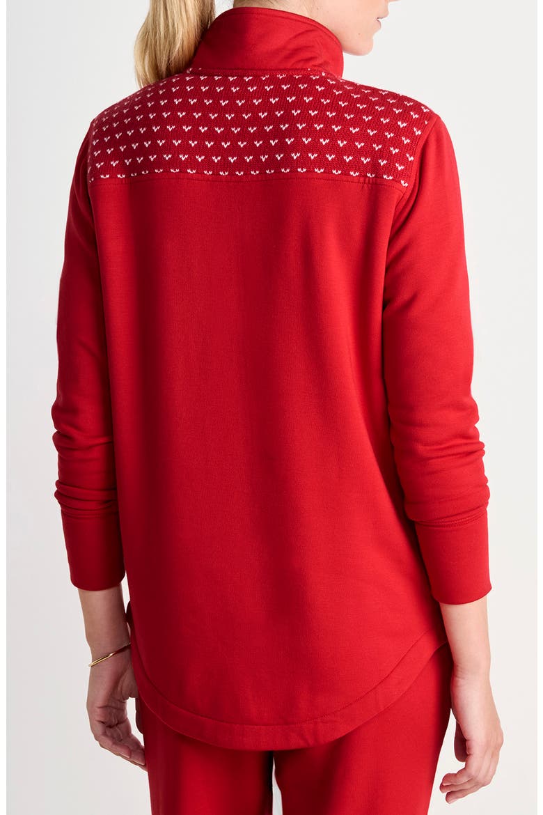 Dreamcloth® Relaxed Shep Shirt, Alternate, color, RED VELVET