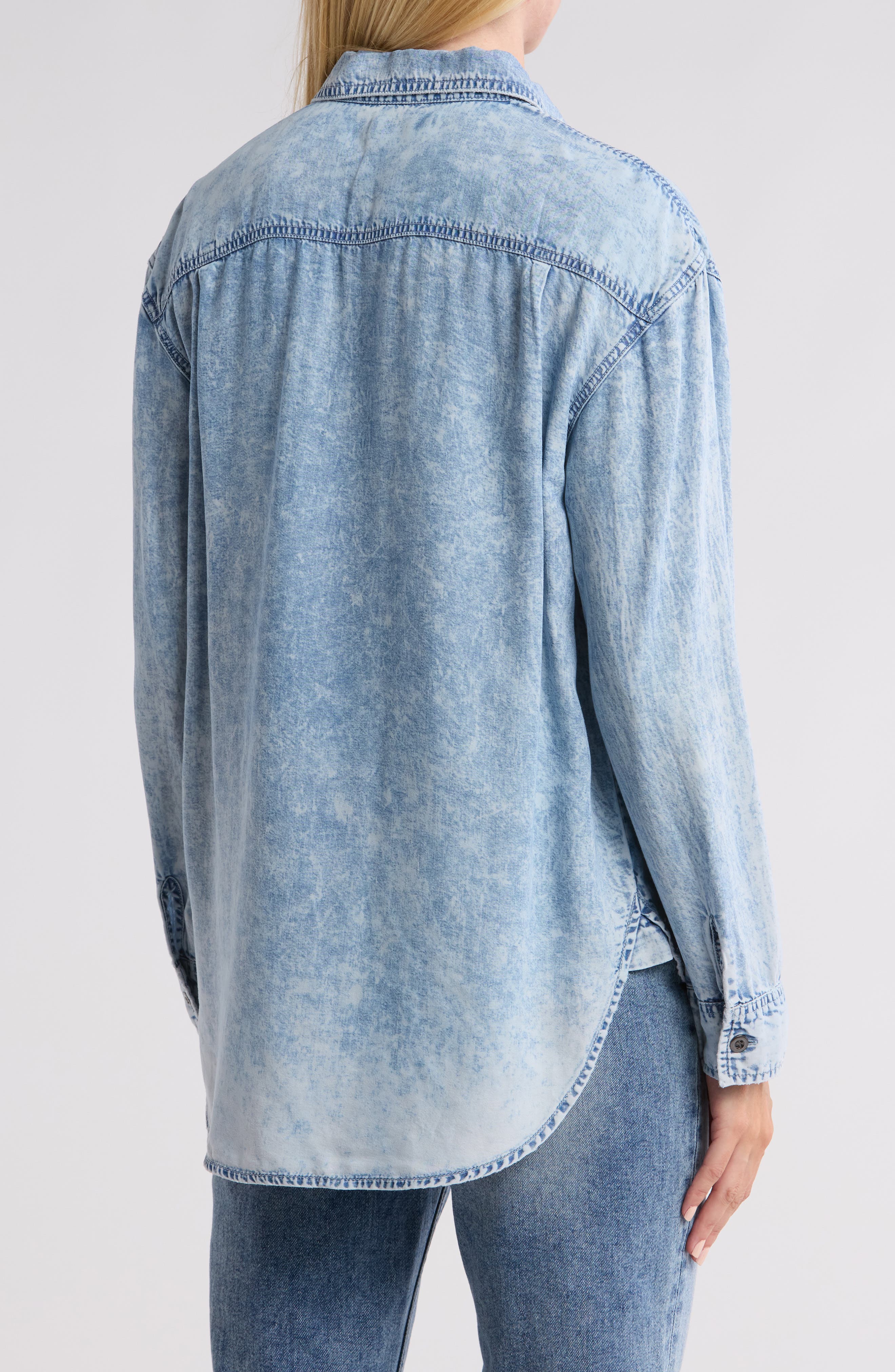 Vigoss High-Low Button-Up Top (Women) | Nordstromrack