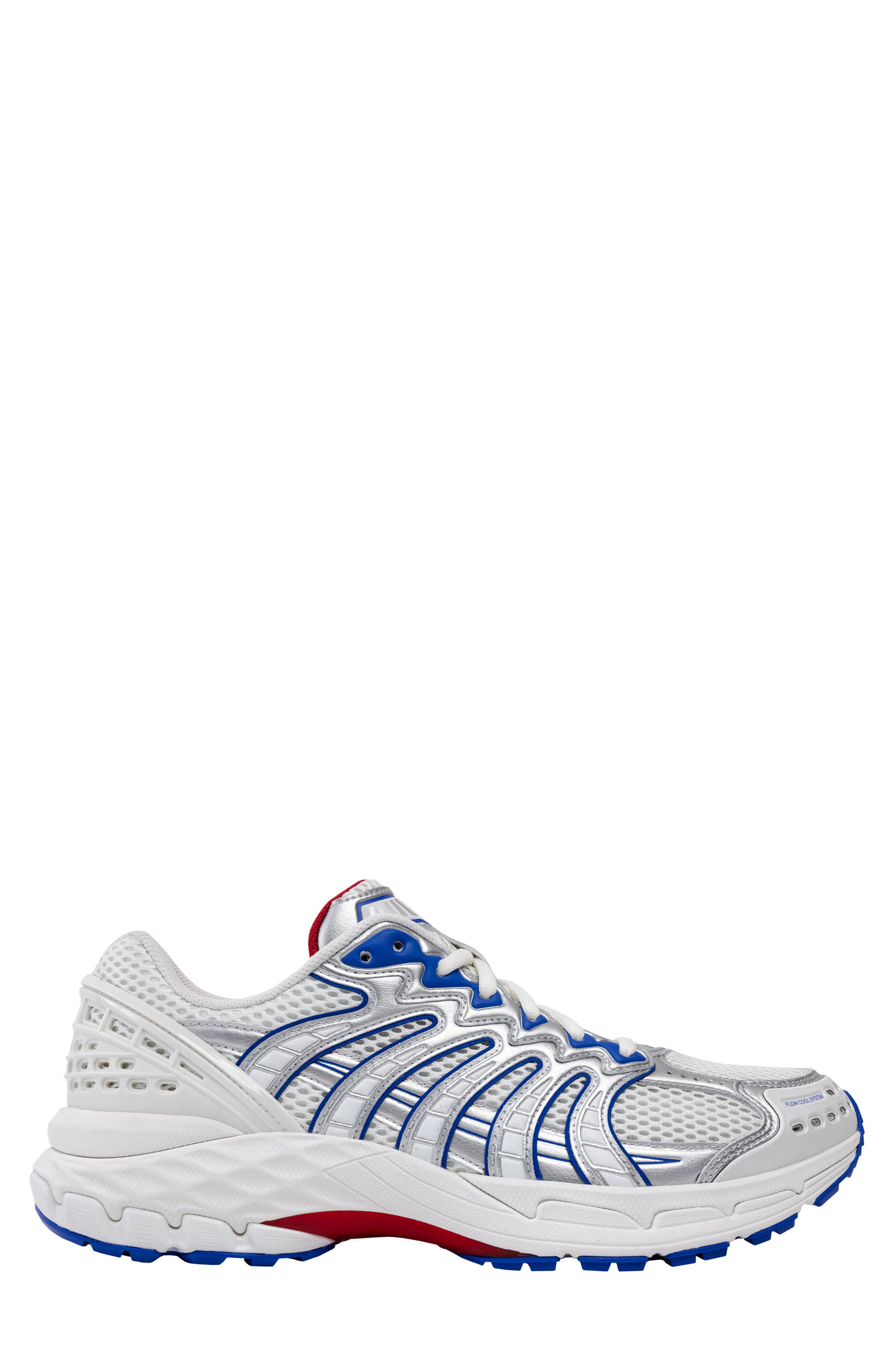 Gender Inclusive Konejo 60th Running Shoe, Alternate, color, WNBDNWT/ MTLSLV/ DZBLU-M