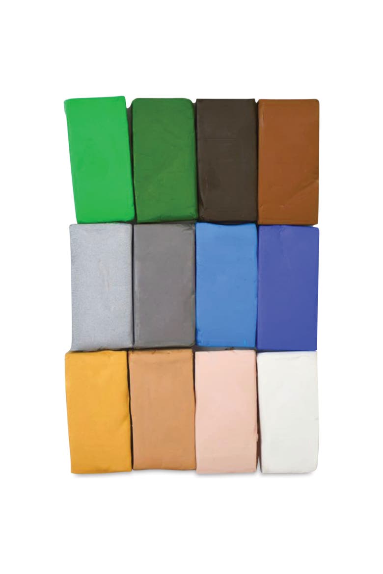 III Polymer Clay Multipack Naturals (12) 1oz, Alternate, color, Multicolored