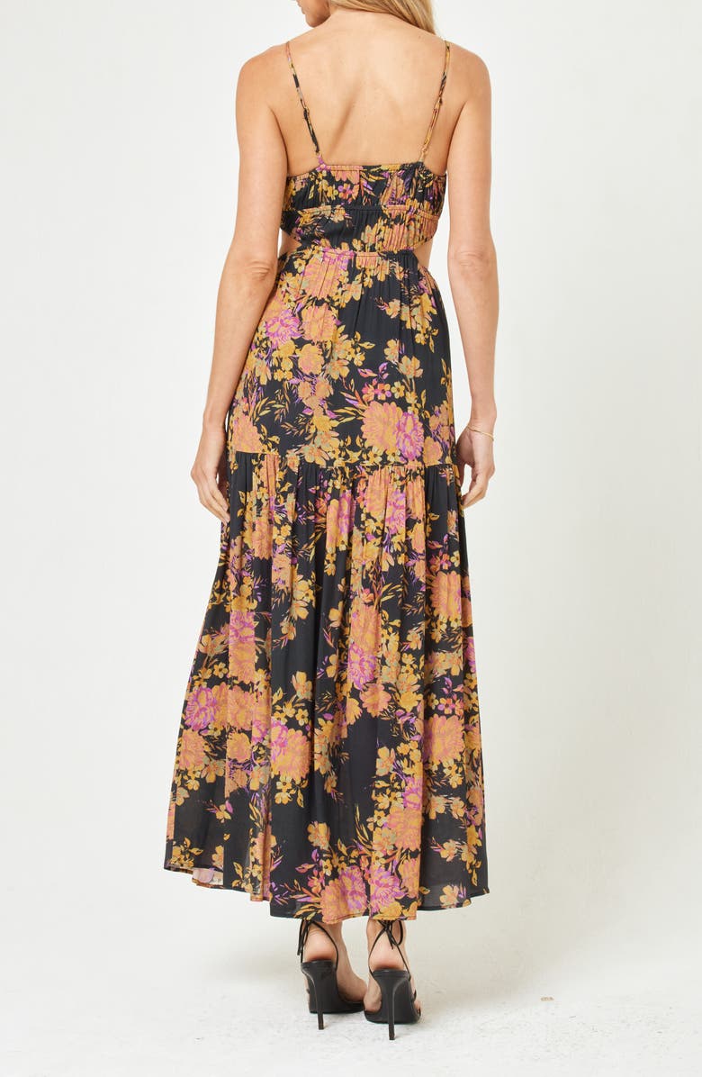 LSPACE Sandra Tie Cover-Up Dress, Alternate, color, 