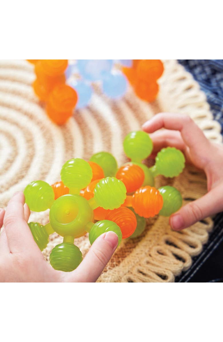 Kaplan Early Learning Company PolyForm Star Connectors - 35 Pieces, Alternate, color, Multicolored