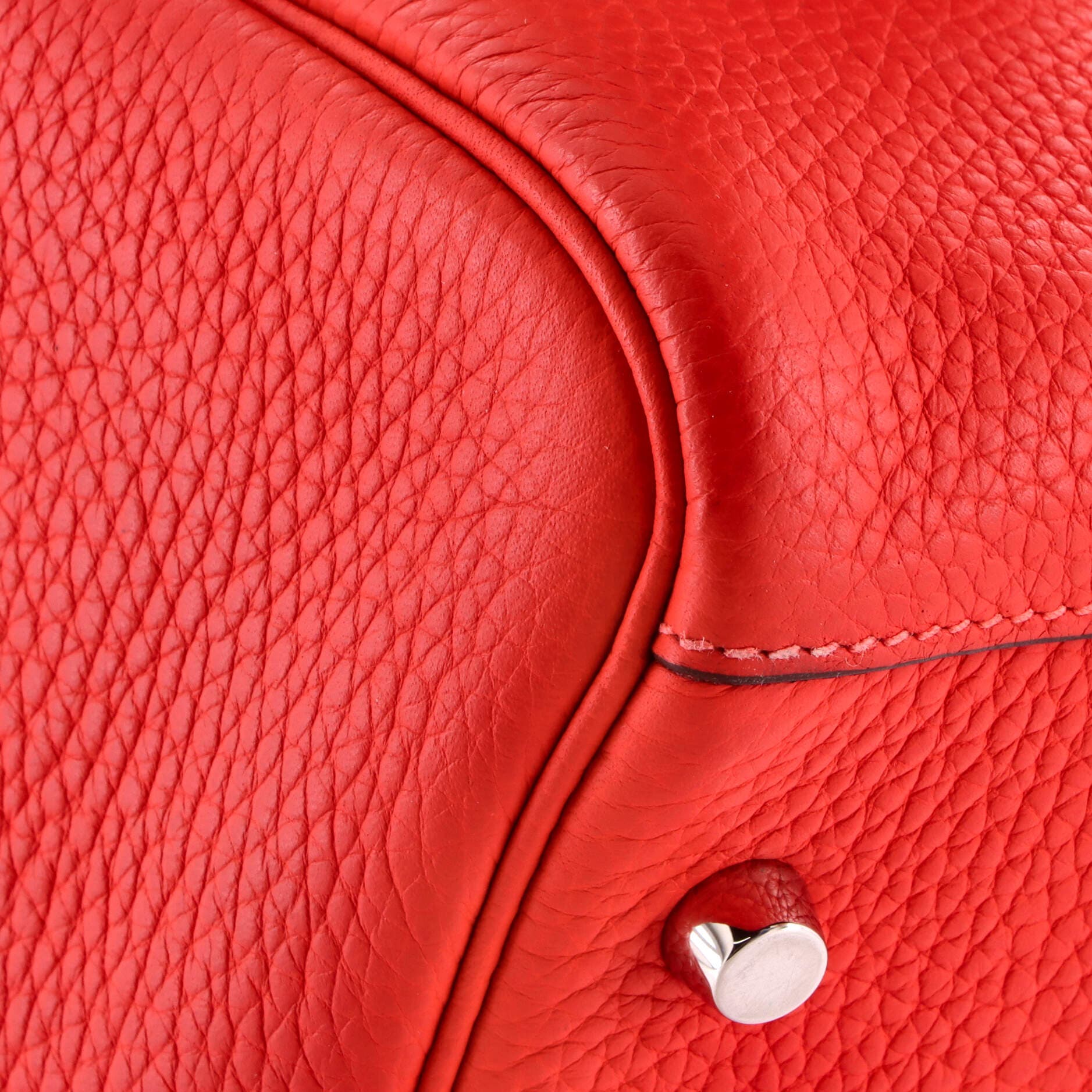 Pre-Owned Hermes Lindy Bag Clemence 30, Alternate, color, Rouge Pivoine
