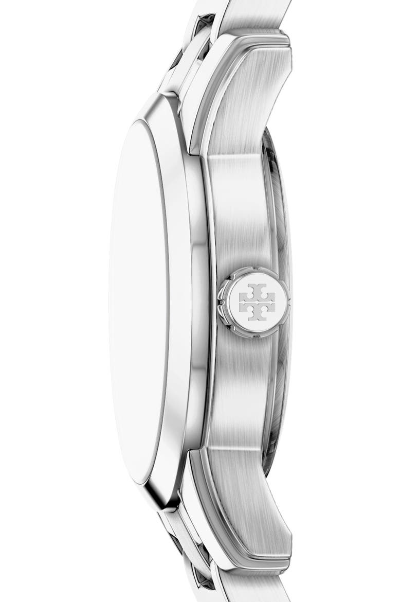 The Small Miller Bracelet Watch, 28mm, Alternate, color, SILVER