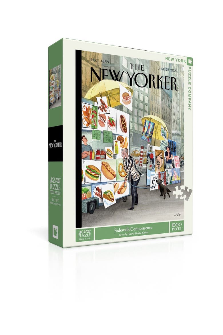 Sidewalk Connoisseurs 1000 Piece Puzzle, Alternate, color, No Color