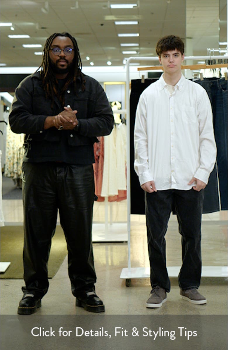 Campbell Solid Stretch Cotton & Modal Blend Button-Down Shirt, sales video thumbnail