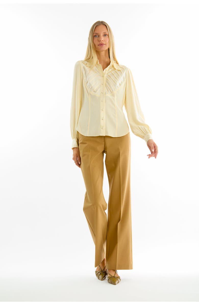 SECRET MISSION Nila Blouse, Alternate, color, Vintage Crème