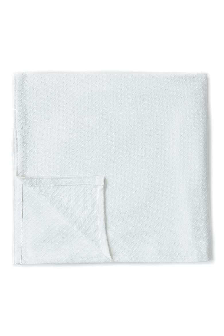 Egyptian Cotton Blanket, Main, color, WHITE