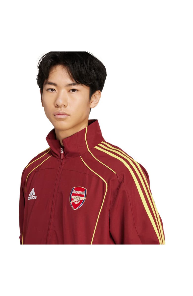adidas Men's adidas  Burgundy Arsenal Urban Purist AEROREADY Full-Zip Track Jacket, Alternate, color, 