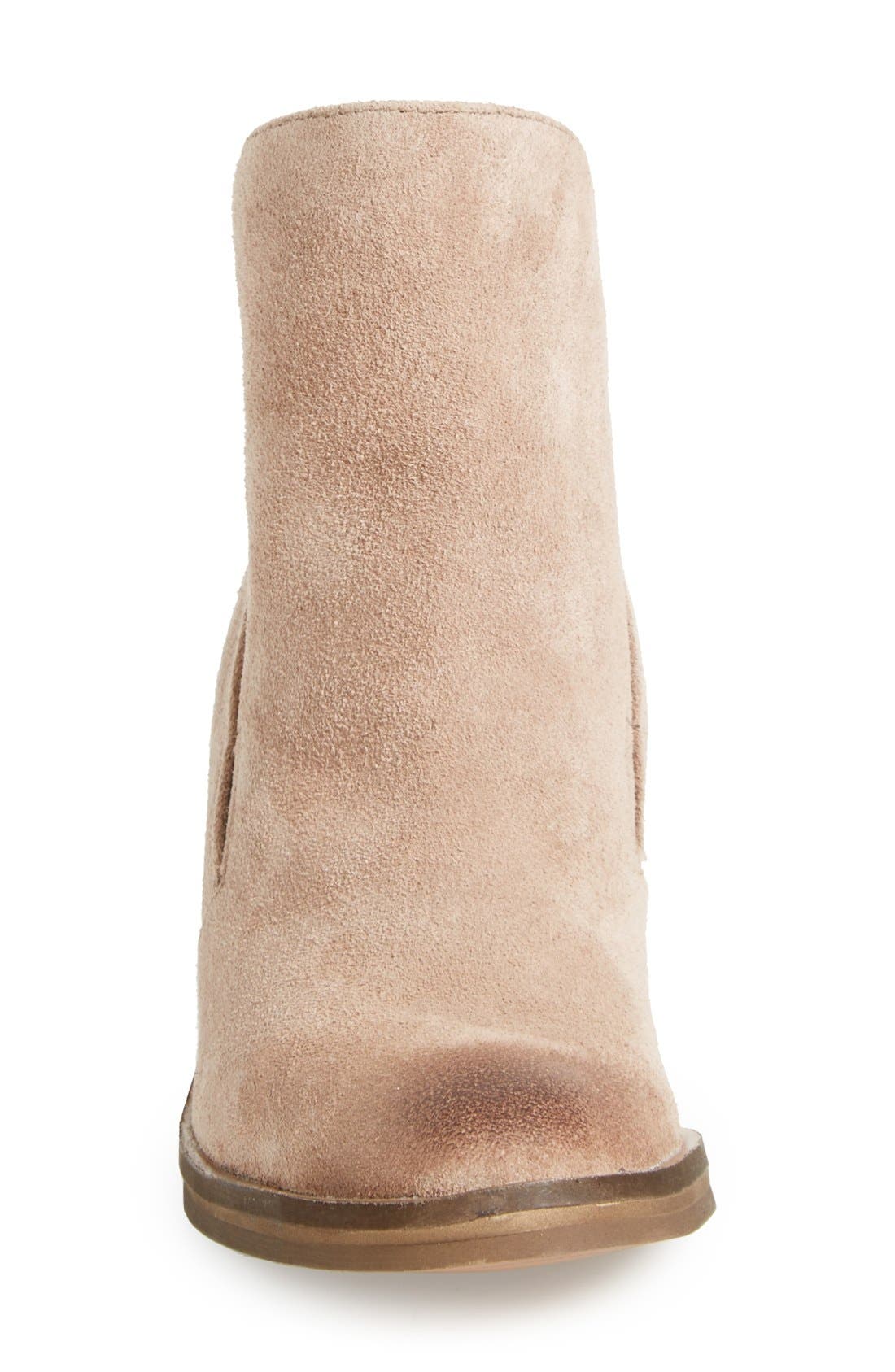 'Teague' Bootie, Alternate, color, TAUPE SUEDE