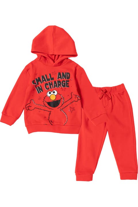 2-Piece Fleece Hoodie and Pants Set