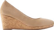 VISCATA Riera Suede Cork Wedges