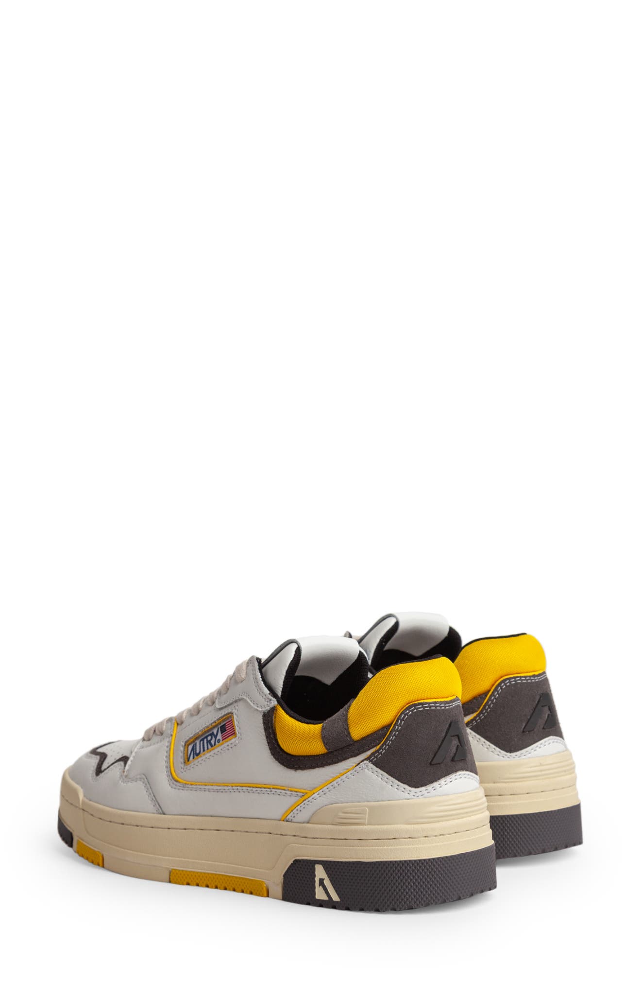 AUTRY CLC Low Top Sneaker, Alternate, color, Mult/Mat Wht/Gr/Yl