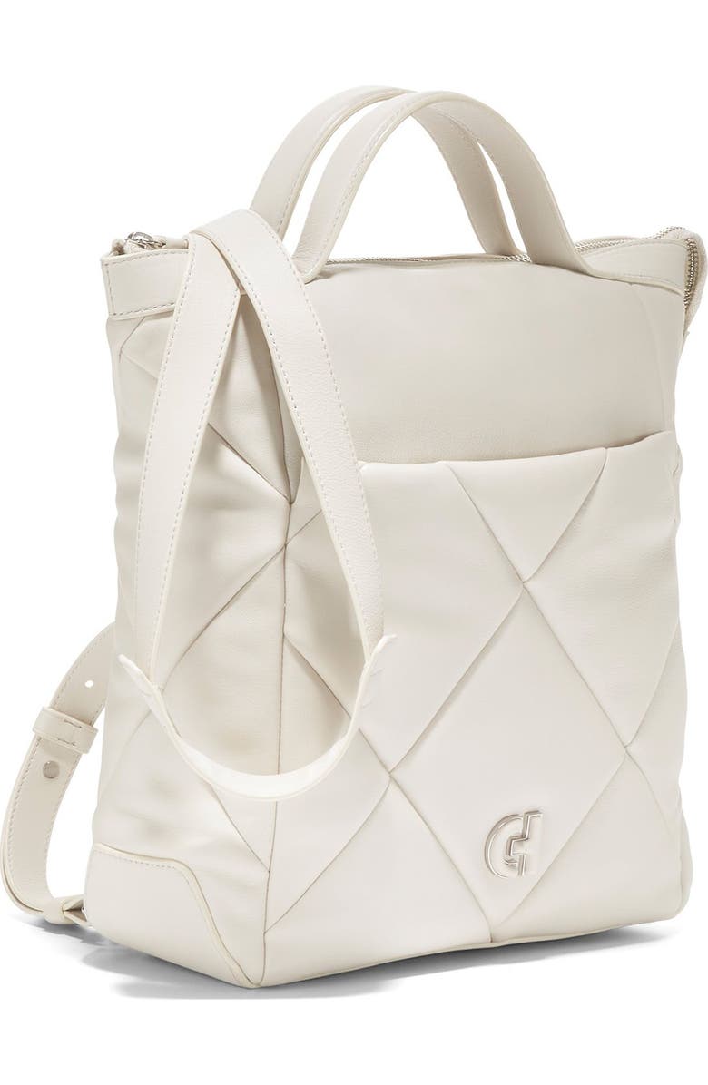 Cole Haan Grand Ambition Small Quilted Leather Convertible Backpack, Alternate, color,
