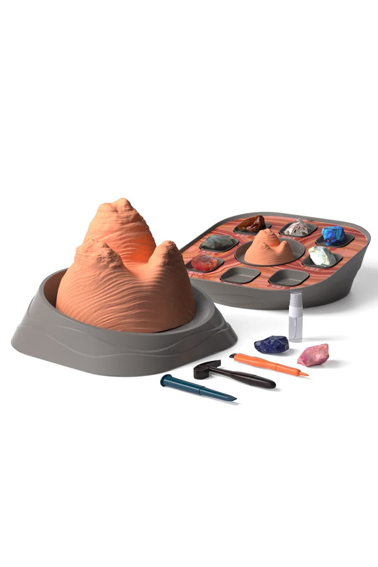 America Wave Gemstone Dig Kit Ages 6+, Main, color, Multicolored
