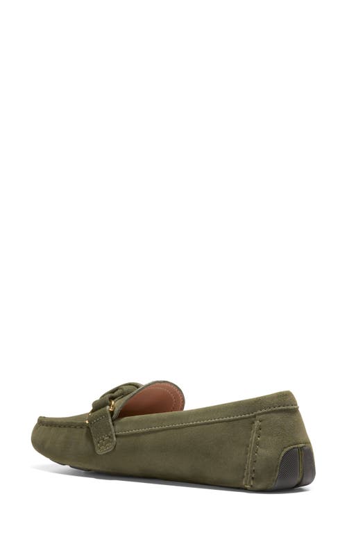 Cole Haan Emmie Bow Driver Loafer In Animal Print