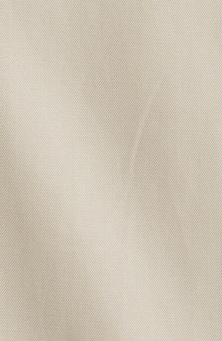 Carhartt Work In Progress Delray Cotton & Lyocell Camp Shirt, Alternate, color, Fleur De Sel / White