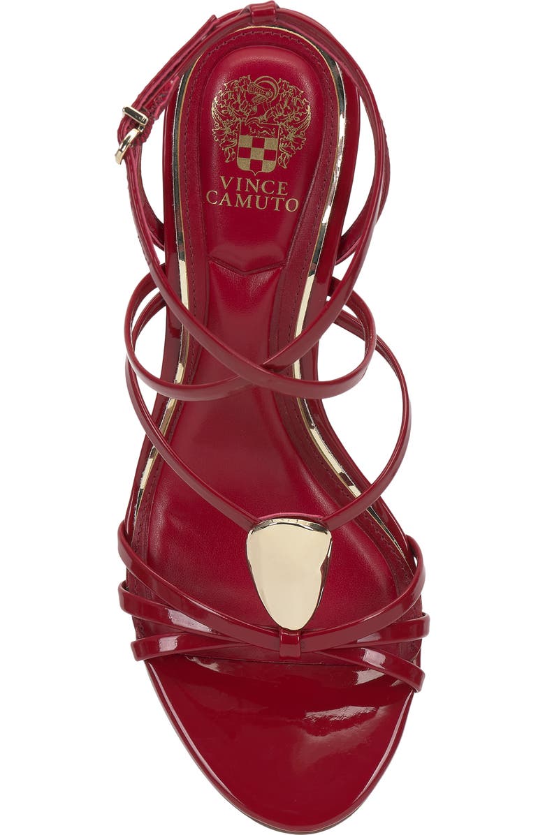 Vince Camuto Arlein Strappy Sandal, Alternate, color, Bright Flame