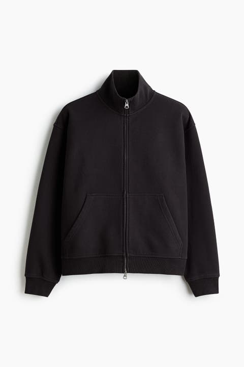 Relaxed Fit Boxy-style Track Jacket