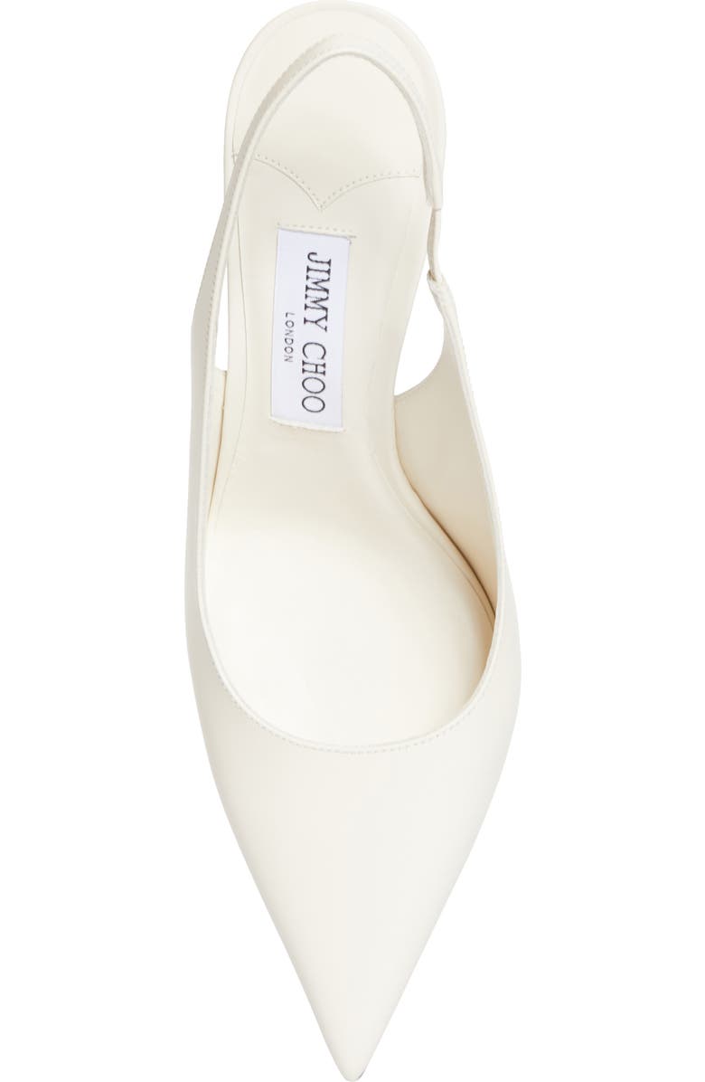 Jimmy Choo Love Pointed Toe Slingback Pump, Alternate, color, Latte