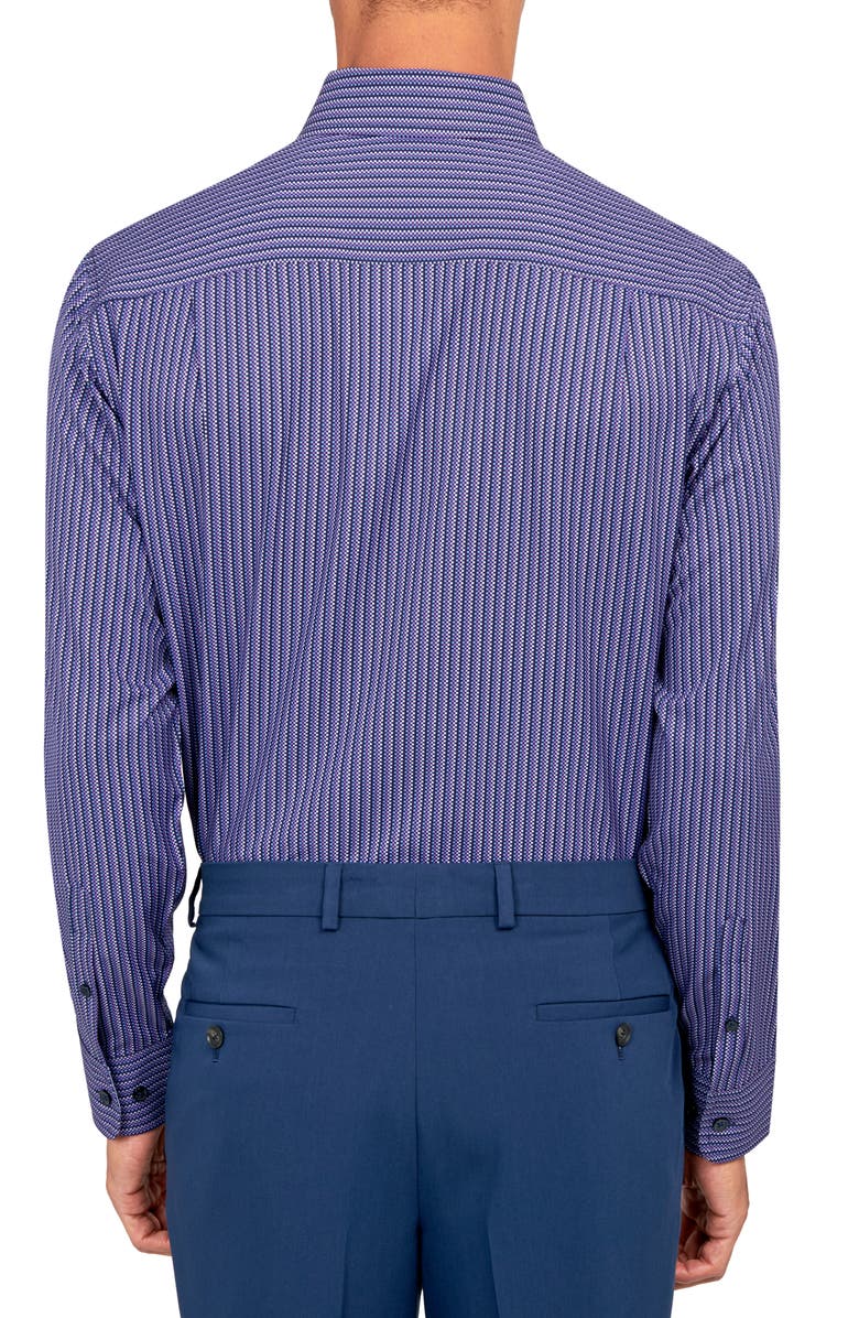 W.R.K Checkerboard Stripe Performance Dress Shirt, Alternate, color,