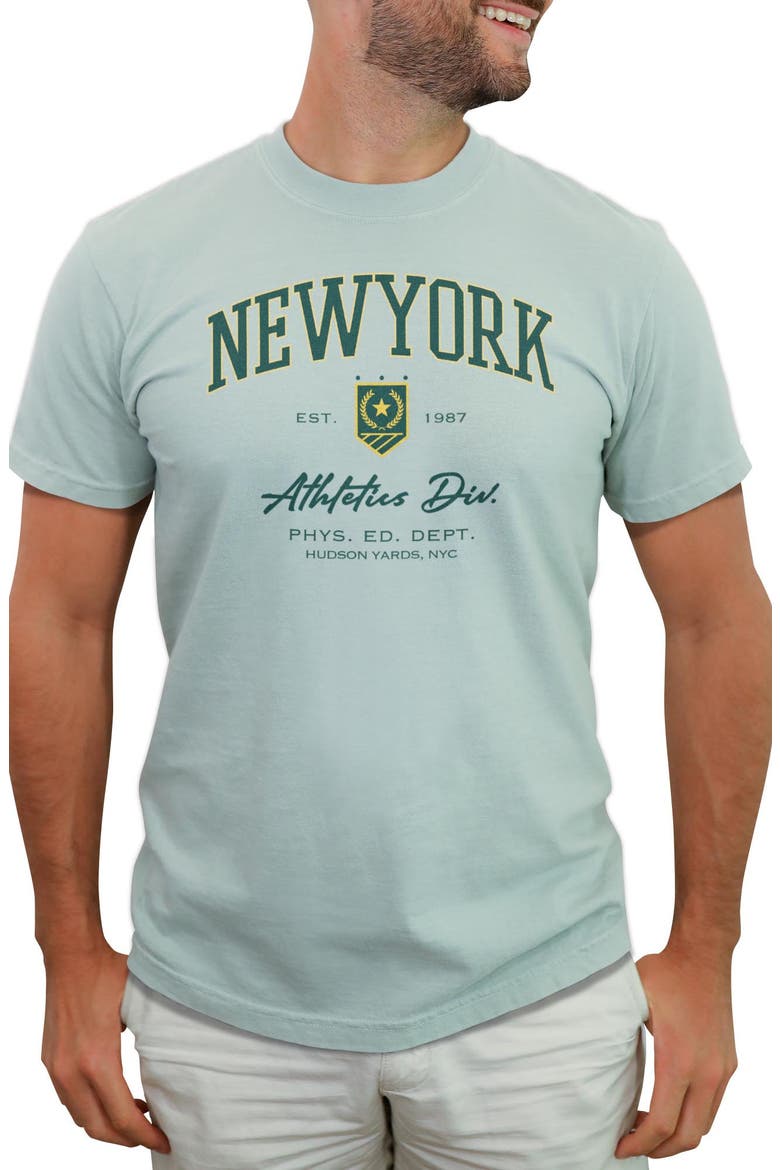 Men's Lost Gods New York Athletics  Graphic T-Shirt, Main, color, Bay