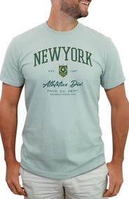 Lost Gods Men's New York Athletics Short Sleeve Graphic T-Shirt