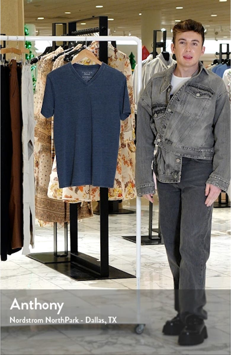 Venice Burnout V-Neck T-Shirt, sales video thumbnail