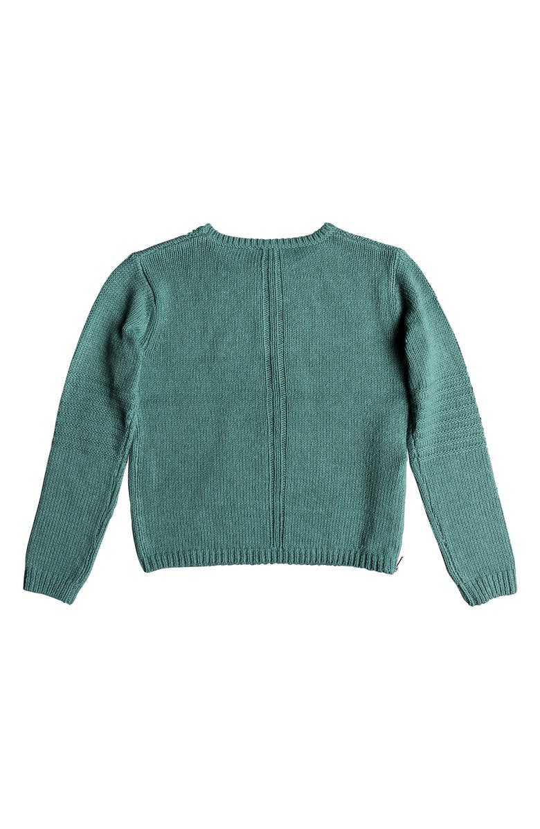 Roxy Glimpse of Romance Cable Knit Sweater, Alternate, color,