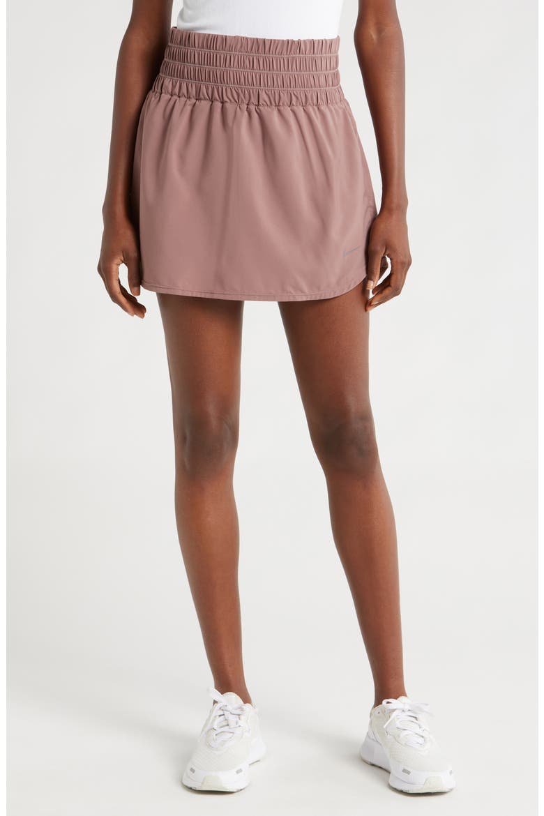 Ultrahigh Waist Skorts, Main, color, SMOKEY MAUVE/ BLACK