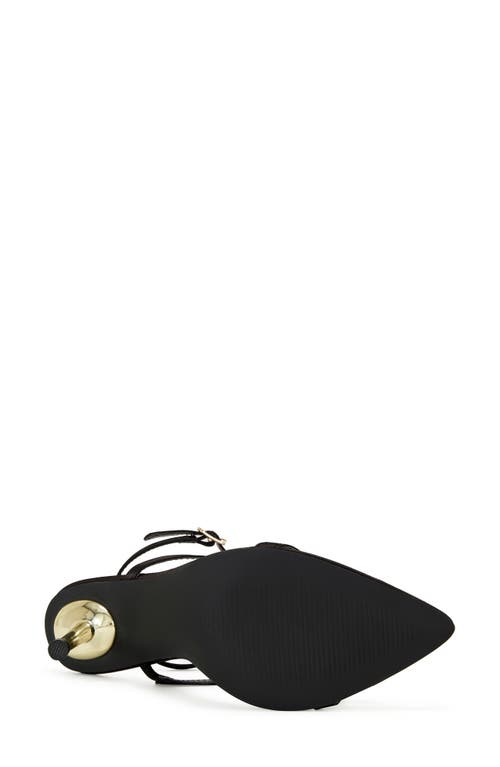 Azalea Wang Wyatt Ankle Strap Sandal In Black