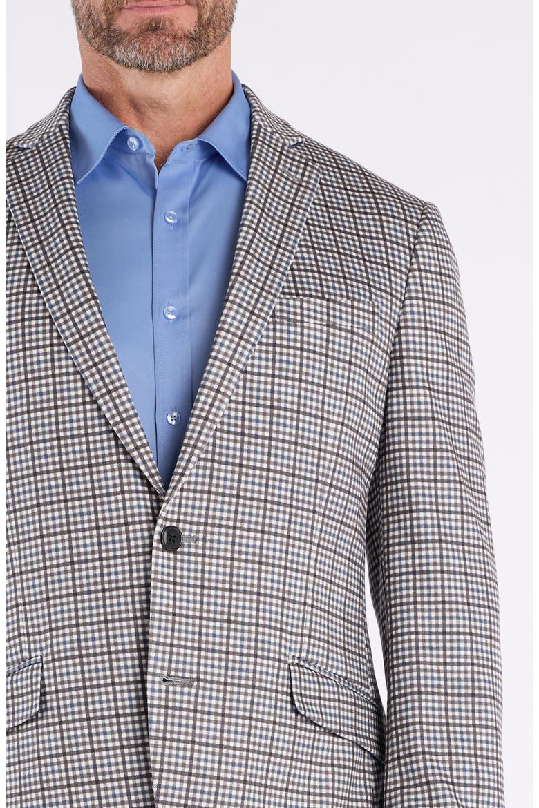 Check Sport Coat, Alternate, color, BLUE