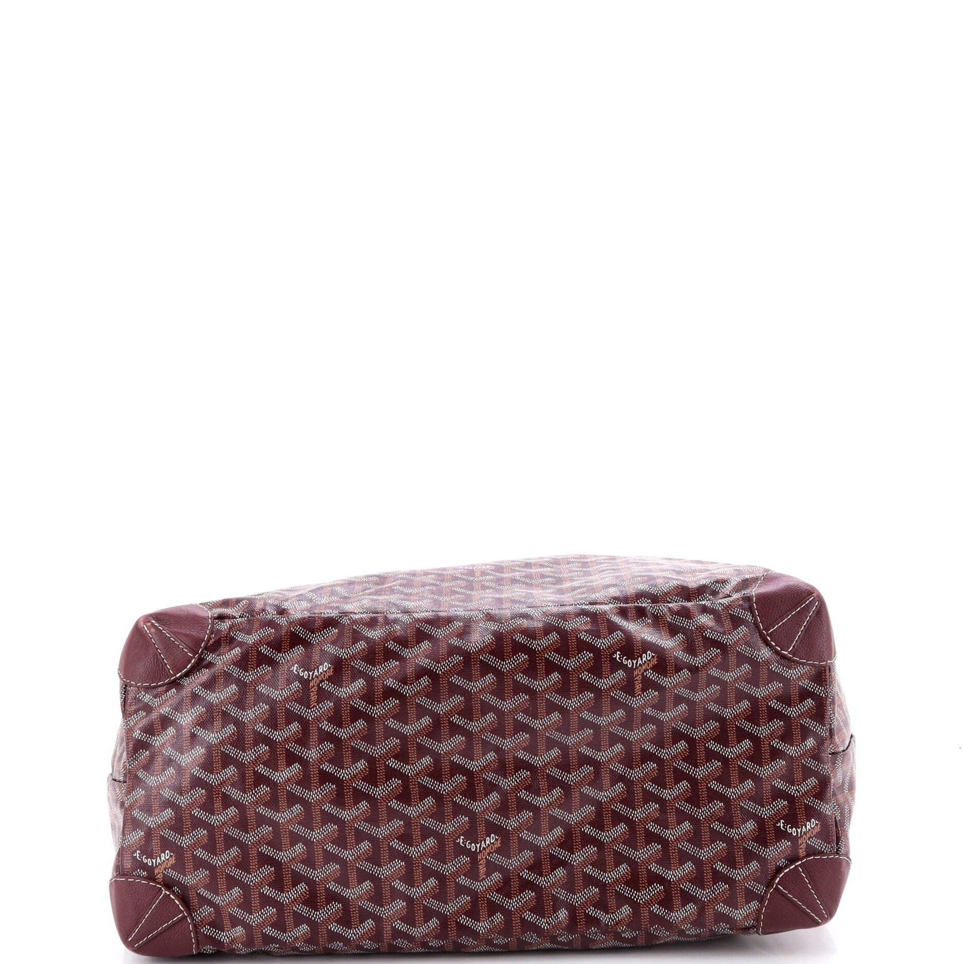 Pre-Owned Goyard Artois Tote Coated Canvas MM, Alternate, color, Red