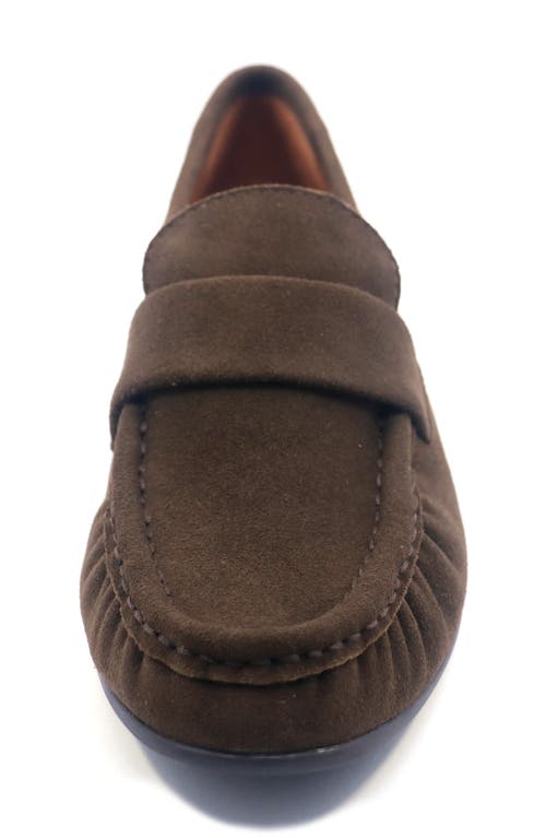 Gentle Souls Crew Woven Leather Loafer In Multi