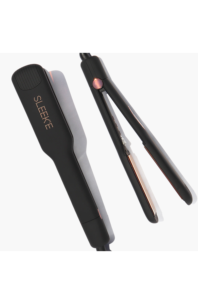 SLEEKE HAIR Titanium Flat Iron, Main, color, Black And Rose Gold
